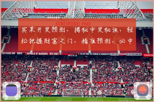 宾果开奖预测，揭秘中奖秘诀，轻松把握财富之门，精准预测，必中技巧，不容错过